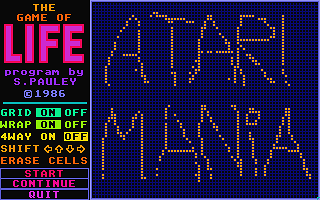 Game of Life (The) atari screenshot